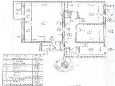 Oferta vanzare apartament 4 camere/ loc parcare ADP/ bloc reabilitat