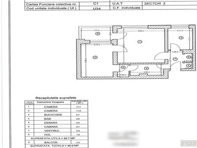 Apartament 2 camere, Titan, str Postavarul, langa parc, bl reabilitat, etaj 5/10, circular, amenajat, mobilat