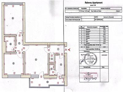 Vanzare apartament 3 camere | Stefan cel Mare  IGPR | etaj 3 | nerenovat |