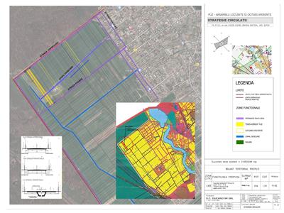 VANZARE TEREN INTRAVILAN CURTI CONSTRUCTII, 21.000mp, lotizat prin PUZ,  STRADA, DRUM DE ACCES DE 15M, LANGA PADURE, BUFTEA CALUL BALAN , UTILITATI, ZONA SUPERBA , REZIDENTIAL.