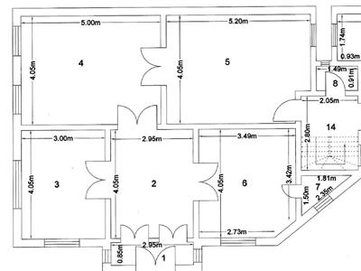 Oferta inchiriere casa 8 camere// zona 13 Septembrie// proaspat renovata integral