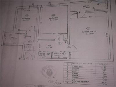 Vanzare apartament 2 camere, Titan, Galeriile Titan, decomandat, 54mp utili, etaj 5, bloc reabiliatt, 3 min de metrou Titan