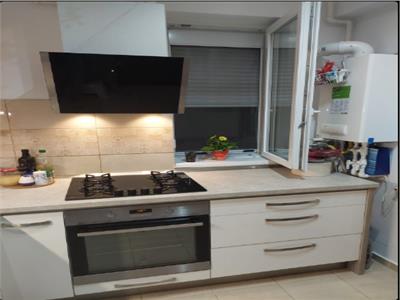 vanzare apartament 3 camere, Titanul Nou, dec, et 1/4 cu lift, bloc 2018, parcare, 2 bai, monitorizare video, 78mp utili.