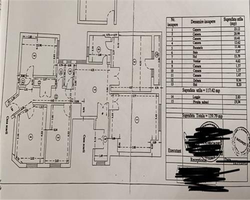 Apartament in vila Unirii, etaj 2/3 , fara risc seismic, 120mp utili, amplasare exceptionala