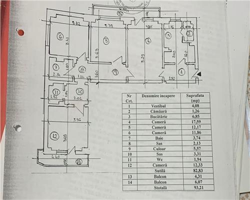 vanzarea apartament 4 camere, Parc MorarilorCostin Georgian, bloc 1978 reabilitat, etaj 5/10, 93mp, centrala proprie, renovat integral.