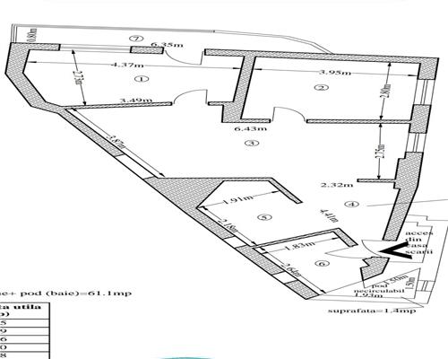 Vanzare apartament 3 camere in vila deosebita| Unirii Nerva Traian