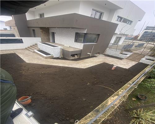 Vanzare Casa/Vila TitanTh Pallady, constructie 2023, 440mp teren, D+P+E, 270mp utili, sala fitness, piscina, garaj, terase, incalzire in pardoseala