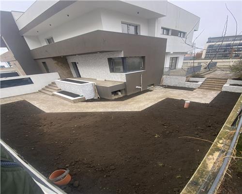 Vanzare Casa/Vila TitanTh Pallady, constructie 2023, 440mp teren, D+P+E, 270mp utili, sala fitness, piscina, garaj, terase, incalzire in pardoseala